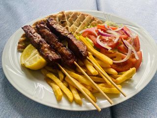 Menù kalamaki agnello