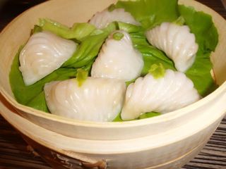 Gustari Dim Sum cu creveti