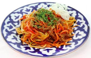 Жареный лагман