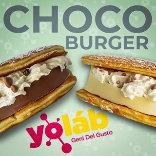 Chocoburger cioccolato bianco