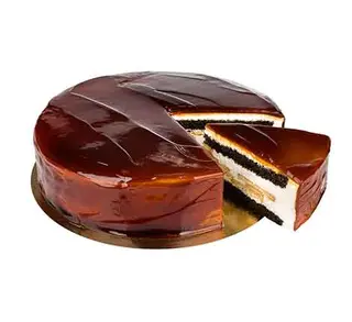 Tarta de galleta y caramelo