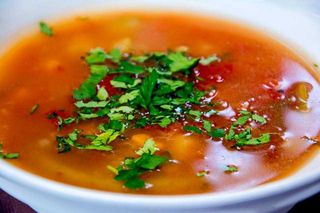 Ciorba de vacuta,smantana si ardei iute