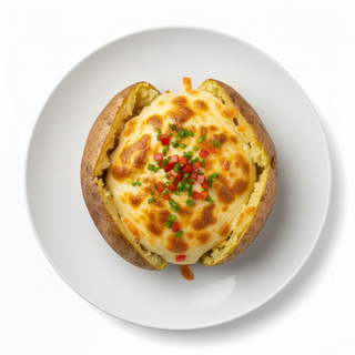 Patata Asada Gratinada