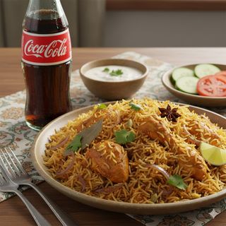 Riso con pollo - biryani