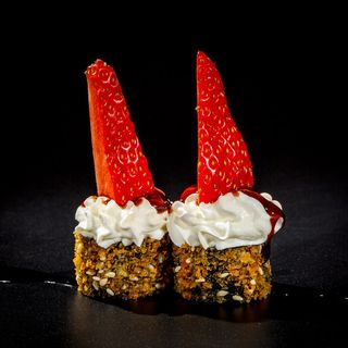 W106 Tempura Fresa (8 Uds.)