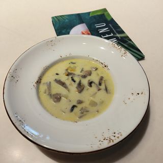 Суп с лесными грибами