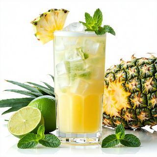 Abacaxi, Lima e Hortelã