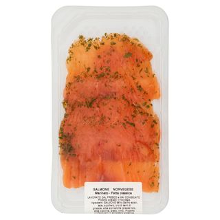 Salmone Norvegese Marinato Fetta classica 0,100 kg