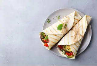 Tikka wrap