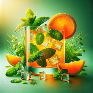 Mint Orange   Juice
