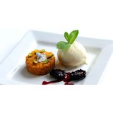 Gajjar Ka Halwa With Vanilla Ice Cream