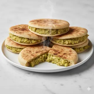 Arayes de patatas