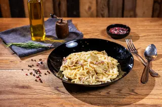 Spaghete carbonara