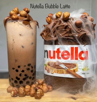 Bubble Latte Nutella