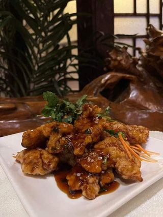 D7 შემწვარი ღორის ხორცი " გუობაო როუ"