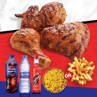 3 Piece Grill + Free Pepsi