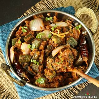 Bhindi do pyaza