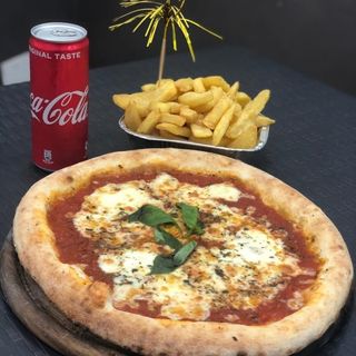 Menü pizza margarita 