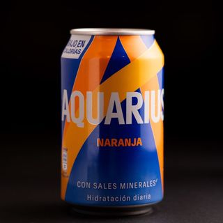 Aquarius de Naranja Lata