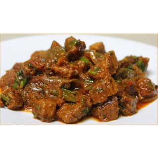 Wet Fried Goat Meat