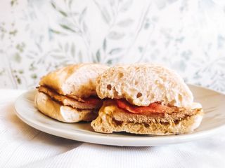 Bifana com Bacon