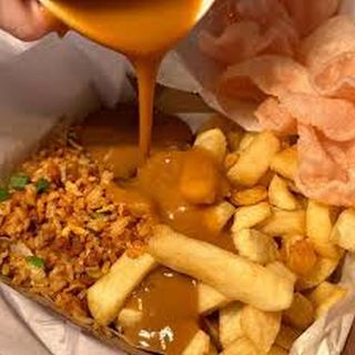 Half Pilau, Half Chips And Gravy