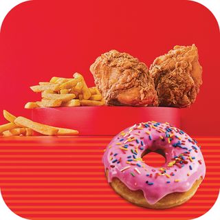 2 Piecer + Sweet Treat! - Donut