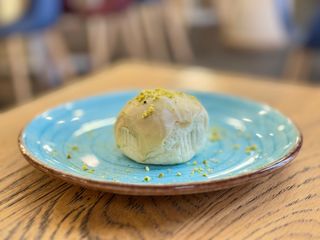 Fiocco di neve pistacchio