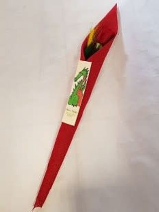 Rosa Amb Cono De Jute