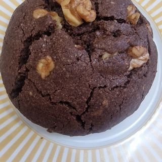 Galleta de chocolate y nueces