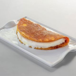 Cachapa de queso de mano