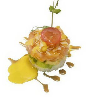 25 Hamburger salmone