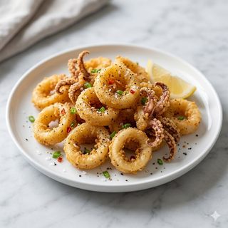 Calamares Con Sal Y Pimienta