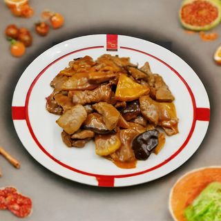 Ternera Con Setas Chinas