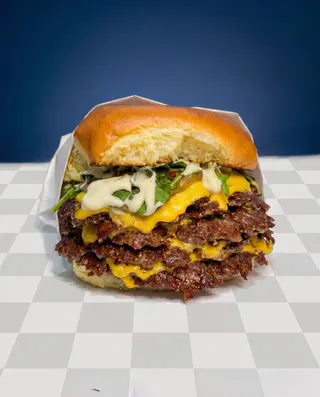 Cheezy burger