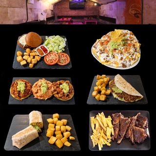 Burrito Cerdo encebollado a la plancha con orégano  