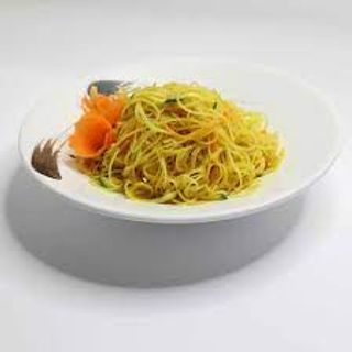 spaghetti di riso al curry