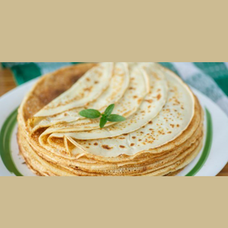 Палачинка с фъстъчено масло ,шоколад Нутела и банан