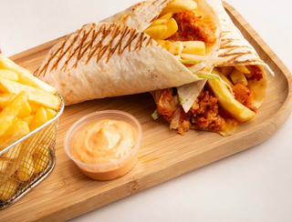 2 Kebab Crocant + 2Cartofi Pai + 2 Băuturi răcoritoare la alegere