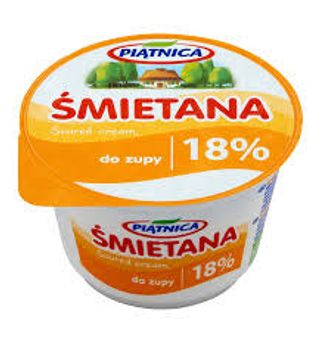 Piątnica Śmietana 18% 200g