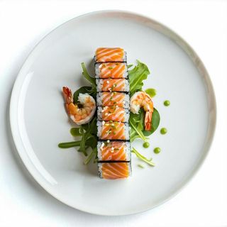 101. Salmon long roll