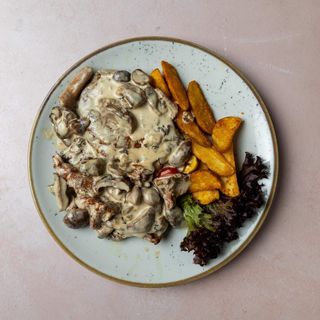 Teleći kotleti u sosu od šumskih pečuraka