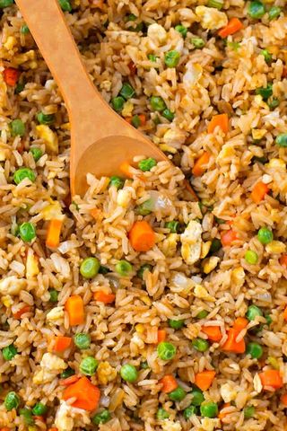 Chicken and egg fried rice 