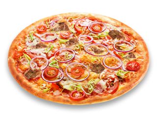 Пицца "Аморе мио BBQ" говядина