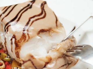 Bacalao Confitado al Pil Pil de Boletus