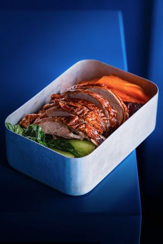 Anatra in stile guangzhou con riso