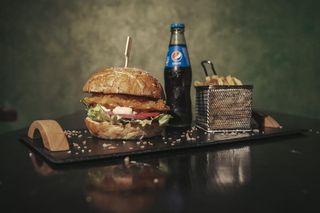 Meniu Chicken crispy cheesburger