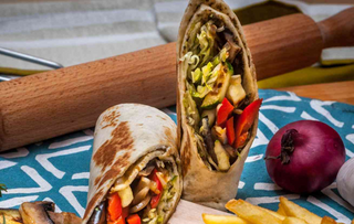 Wrap cu legume(fara garnitura)