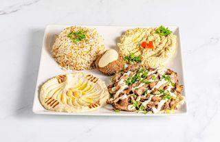 Combinado shawarma con arroz (halal) - مشكل شاورما