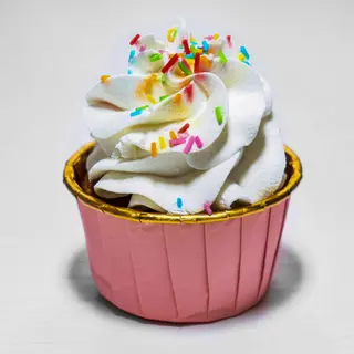 Cupcakes vaniglia, Nutella e panna - 1 pezzo